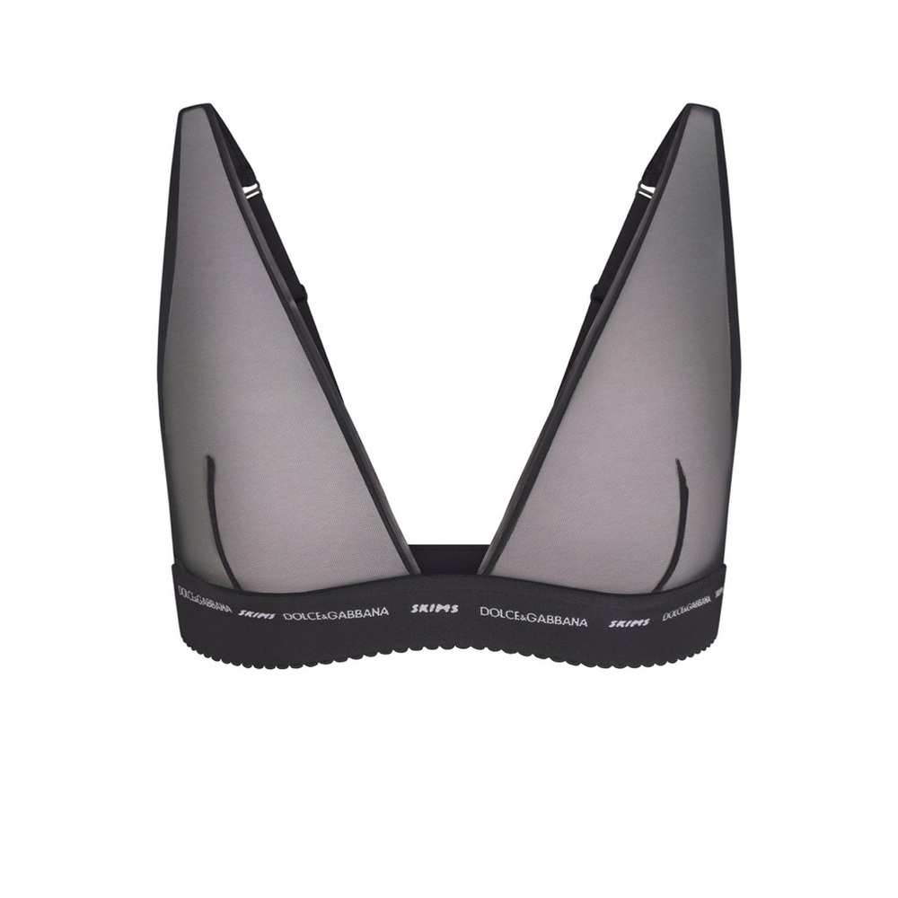 DOLCE&GABBANA x SKIMS
Ultra Fine Mesh Plunge Bralette